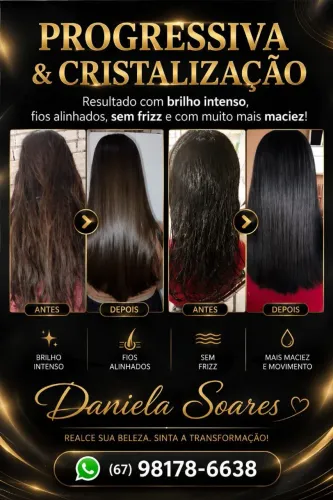 Atendimento a domicílio progressiva cristalização e unhas