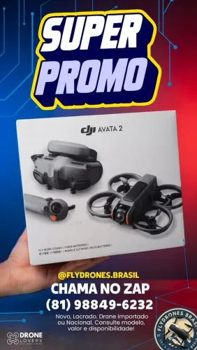 Dji Avata 2! Novo!
