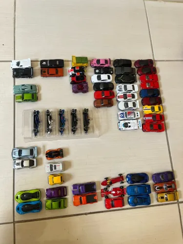 Coleção hotwheels