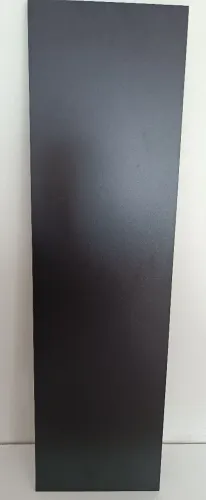 Prateleira Nova Multimoveis Padrão 100 cm MDF preto preto 