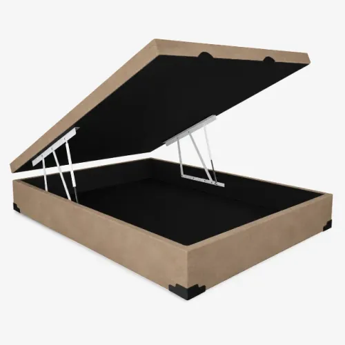 Cama Box Baú Casal Max Blindado MADEIRA (138x188x35) VALOR DE ATACADO