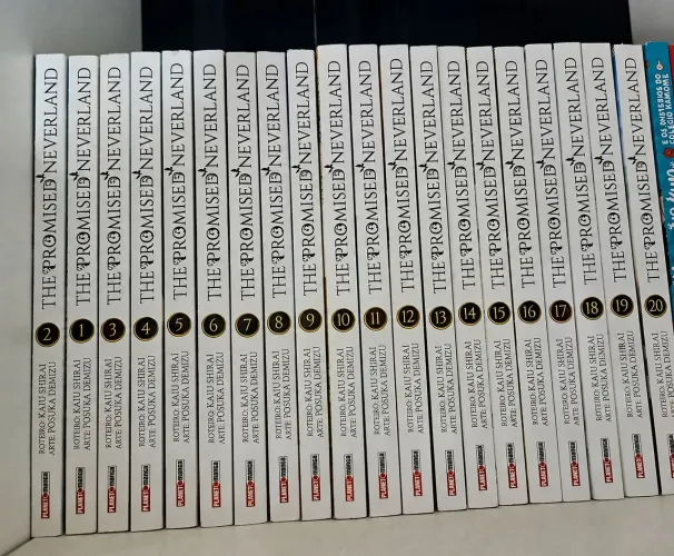 Mangá - The Promissed Neverland Completo Vol. 1 ao 20