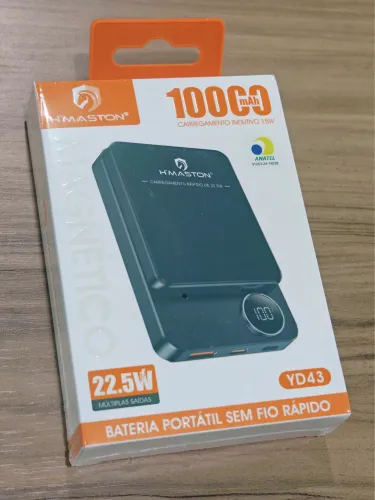 Bateria portátil de 1000 mAh - ENTREGA A DOMICÍLIO 