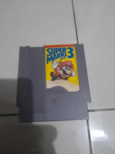 Cartucho original  super mario bros  3 , para nintendinho 