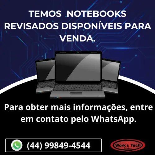 Notebooks revisados para Venda ( usados) 