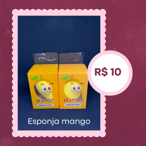 ESPONJA FACIAL MANGO