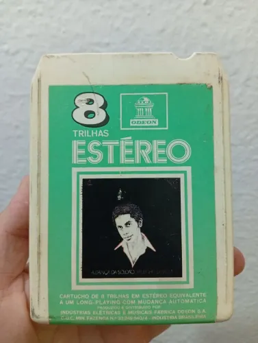 Fita 8 trilhas Paulinho da viola rara