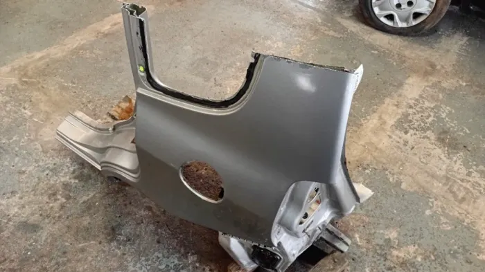 Lateral Esquerda Honda Fit 2004 2008 Prata