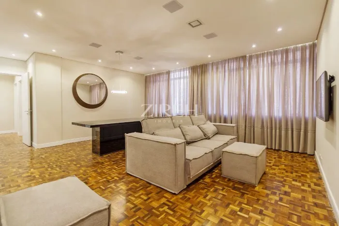 APARTAMENTO MOBILIADO PARA ALUGAR COM 3 QUARTOS NO BATEL