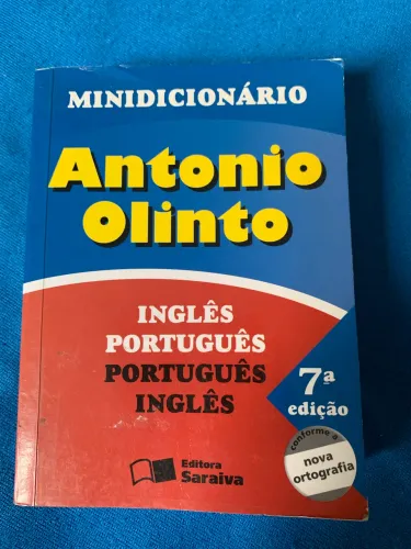 Minidicionário antonio olinto inglês português 