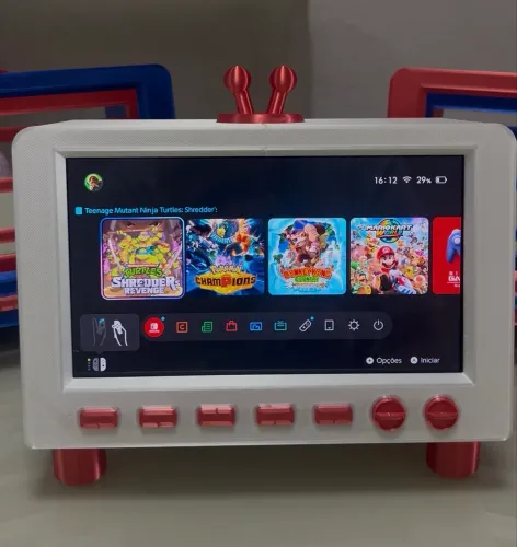 Dock mini tv retrô Nintendo Switch 2