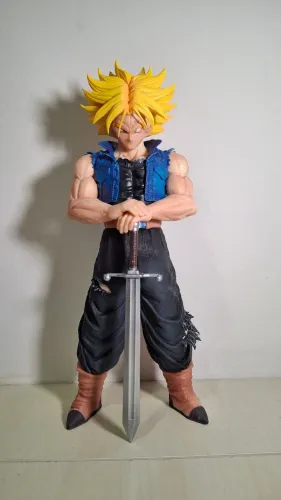 Trunks estátua dragon ball z