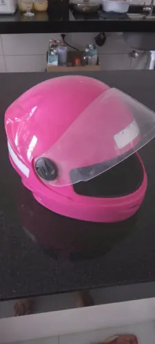 Capacete infantil Rosa