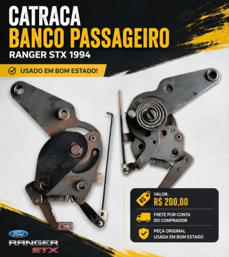 Vendo Catraca banco passageiro Ford Ranger STX 1994