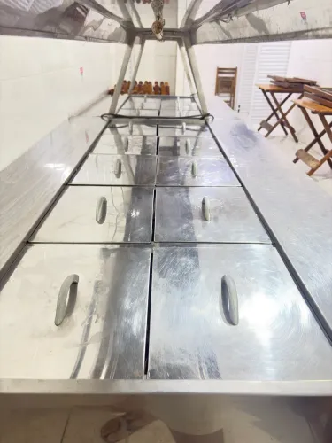 Buffet self service térmico 8 Cubas quentes 6 Cubas fria 