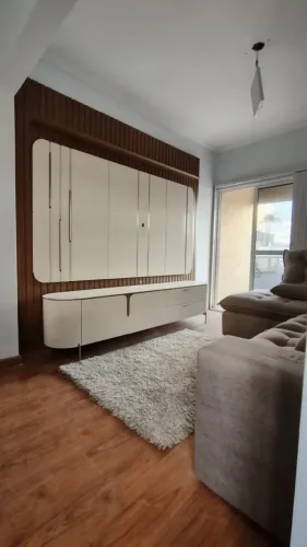 Apartamento 3 Quartos c/ Suíte, Elevador, Churrasqueira e Mobiliado em Pinhais - 99m²