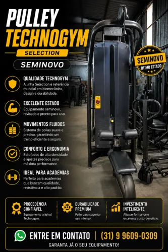 Pulley Technogym Selection SEMINOVO