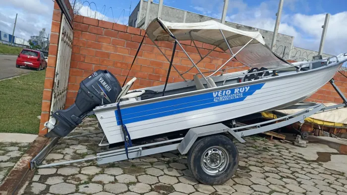 Lancha 16 pés