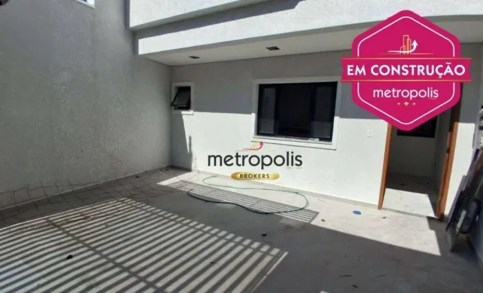 Sobrado com 2 dormitórios à venda, 92 m² por R$ 670.000,00 - Parque Oratório - Santo André