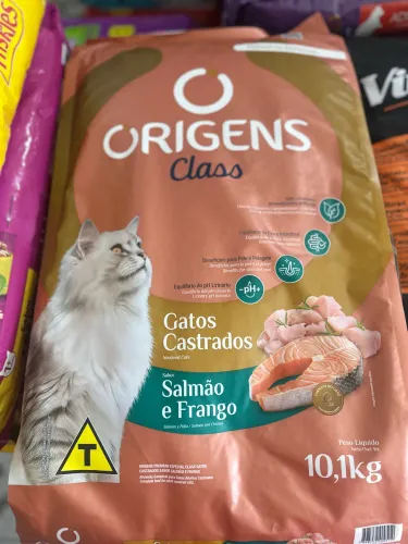 Ração para gatos Origens