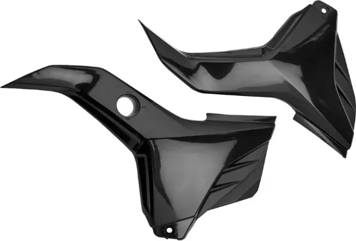 Par Tampa Lateral Fan 125 Ks Es Esd 2014 A 2017 Preto Injetado