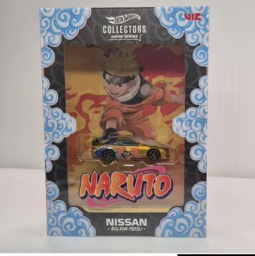 Hot Wheels Colecionadores Série Anime Naruto Nissan Silvia (S15)<br>