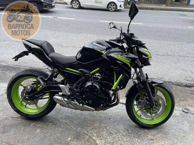 Z 650 ABS PRETA 2020/2021