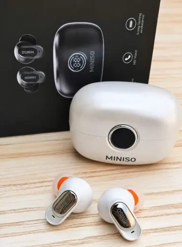 Fone de Ouvido Bluetooth Miniso Qualidade Incrível Novo Original- Entrega Grátis