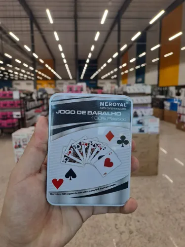 ? Baralho 100% Plástico BT-133 ? Alta Durabilidade