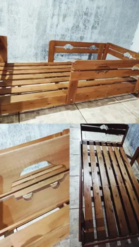 Cama infantil montessoriana madeira