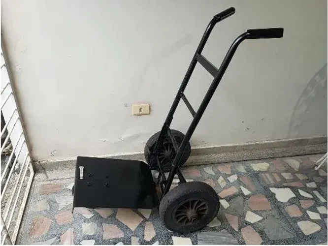 CARRINHO DE FERRO DE CARGA REFORÇADO 3 RODAS G