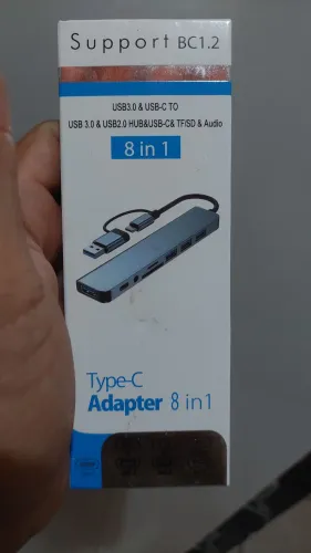 HUB USB-C ADAPTADOR 8 EM 1 