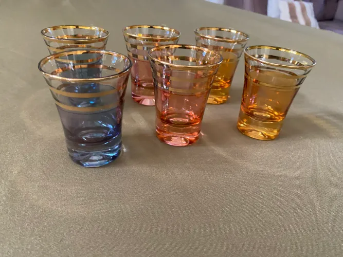Conjunto de Copos Coloridos Aperitivo - Shot (Perfeitos)