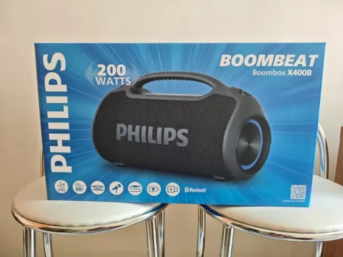 Boombox Philips TAX400B - Lacrada / nova
