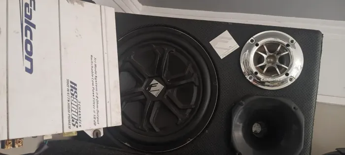 Trio pra carro Falcon com potencia
