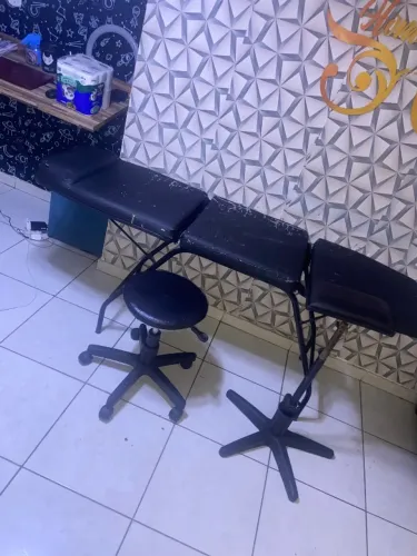 Maca, mocho e suporte de braço