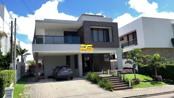Casa de Alto Padrão com 4 Suítes, para venda em condomínio chechado | João Pessoa-PB REF: