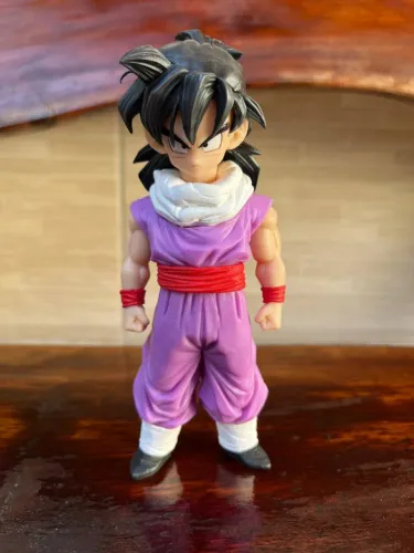 Action Figure Dragon Ball - Gohan 17cm Com Cabelo Grande