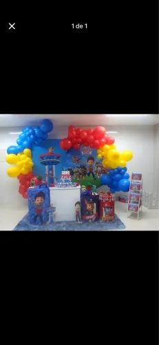 Decoração patrulha canina