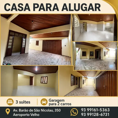 Casa - Aluguel - Aeroporto Velho