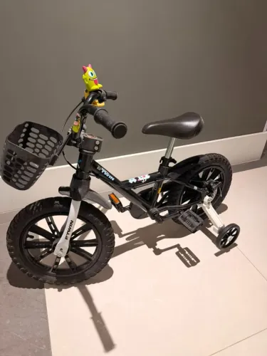 Bicicleta Infantil de Ciclismo 500 Aro 14 Btwin Preta