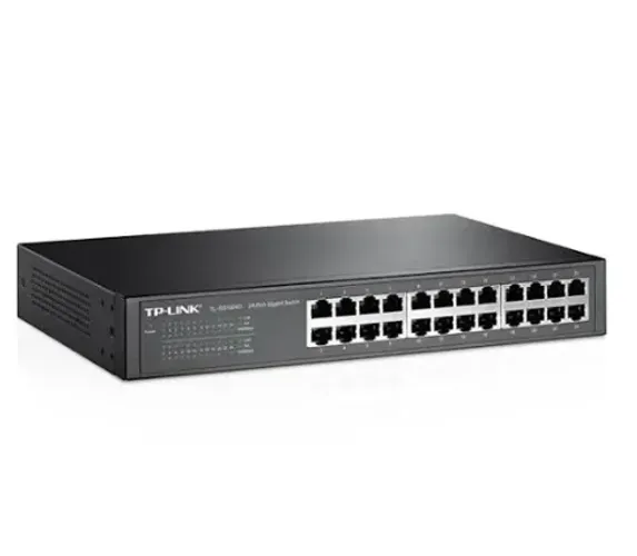 Switch não gerenciável TP-Link TL-SG1024D 24Portas Gigabit (10/100/1000)