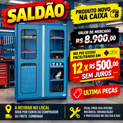 Saldão - Armário Marcon Novo na caixa - Aonde a loja grande quer vender no Pix eu Parcelo
