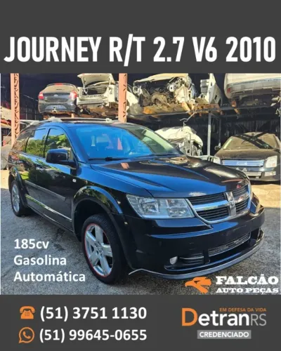 sucata dodge journey rt 2.7 v6 2010 em peças
