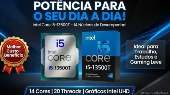 Processador Intel Core I5 13500t 35 W Lga 1700 VIDEO INTEGRADO (Usado)