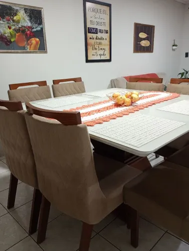 Mesa jantar 08 cadeiras 