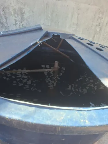 Sistema de criação de peixe em caixa de água