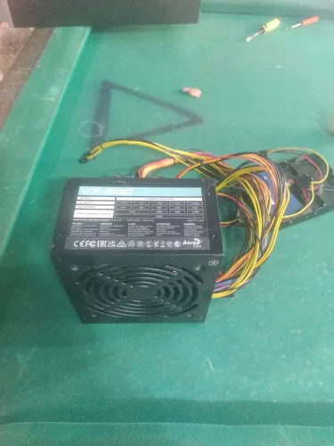 Fonte game 500 w semi nova usanda vx aerocool