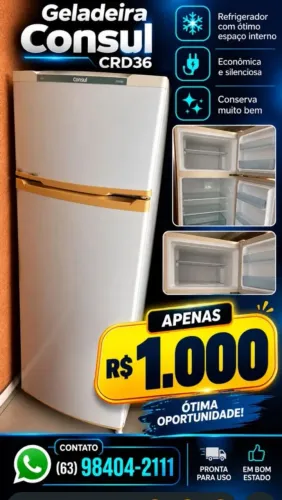 Geladeira Consul em perfeito estado