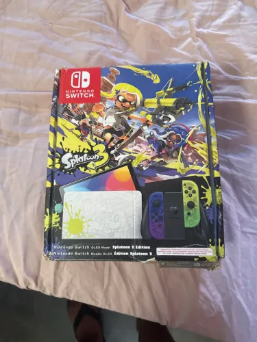 Nitendo SWITCH OLED MOD SPLATOON 3 desbloqueado